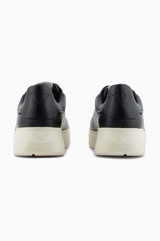 Obuv Kožené tenisky Emporio Armani X3X024.XF768.00002 čierna