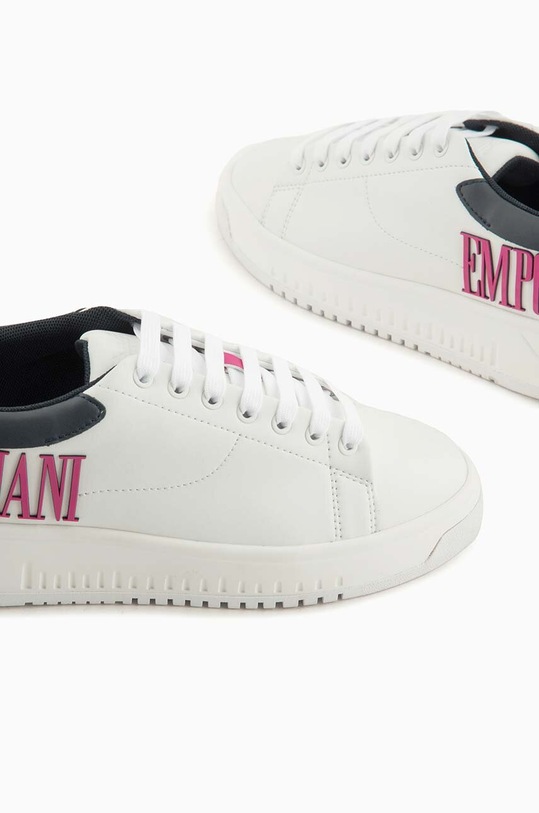 Cipők Emporio Armani bőr sportcipő X3X024.XR127.C682 fehér