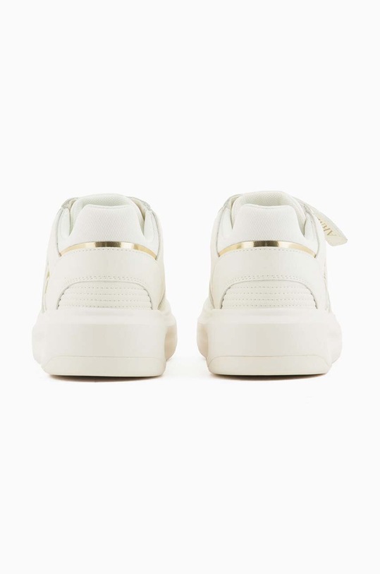 Emporio Armani sneakers din piele bej X3X165.XR107.C663