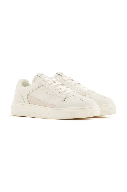 Emporio Armani sneakers din piele X3X211.XR101.T847 bej SS24