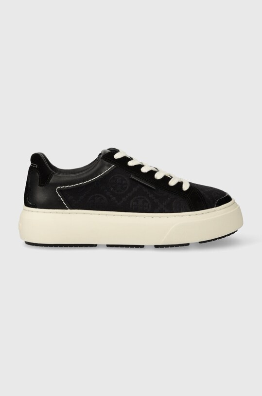 Кросівки Tory Burch Monogram Ladybug Sneaker лицьова шкіра чорний 153015.001
