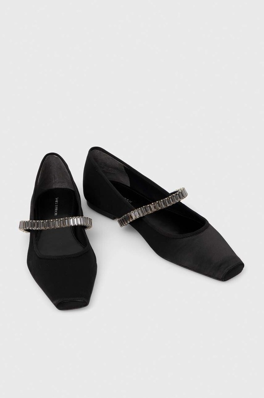 Tory Burch baleriny Crystal Ballet 154323.001 czarny SS24