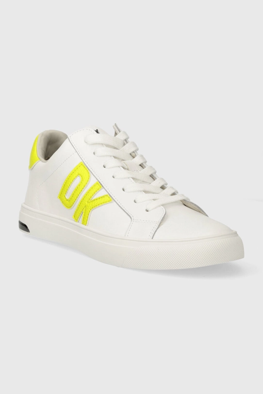 Dkny sneakersy skórzane Abeni K1486950.F2T biały SS24