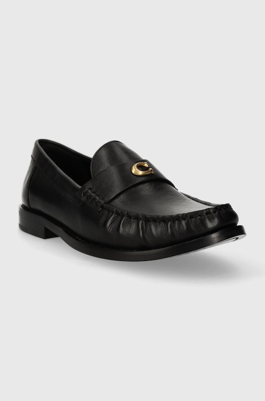Coach mocasini de piele Jolene CK017.BLK negru SS24