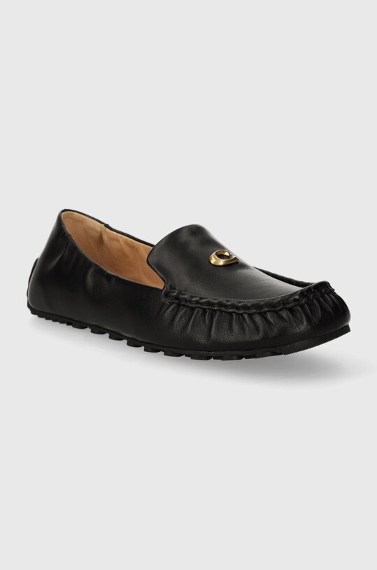 Kožne mokasinke Coach Ronnie CP918.BLK crna AW24