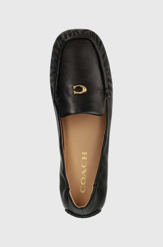 Coach mokasyny skórzane Ronnie czarny CP918.BLK
