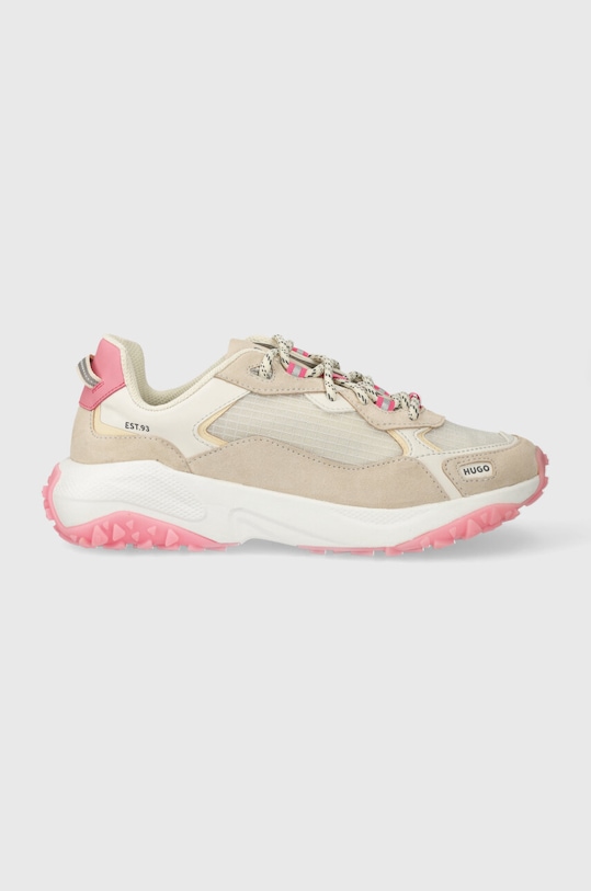 HUGO sneakersy GO1ST tekstylny beżowy 50513341.050