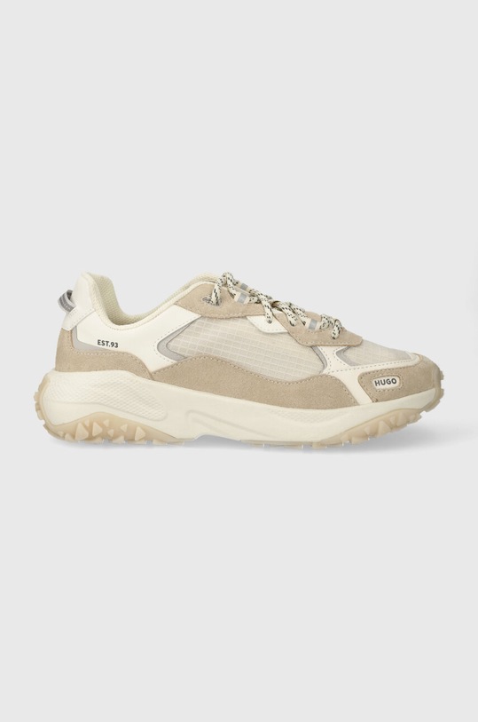 HUGO sneakersy GO1ST tekstylny beżowy 50513341.110