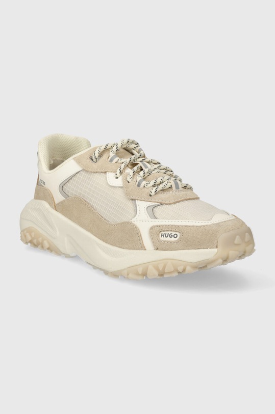 HUGO sneakersy GO1ST 50513341.110 beżowy SS24