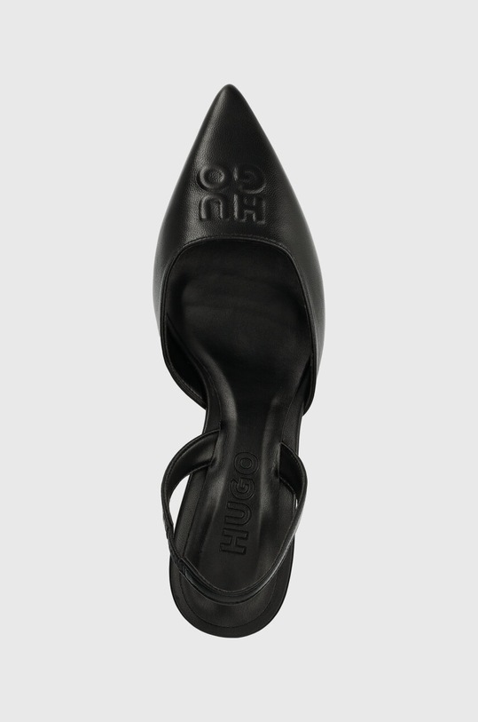 Kožené lodičky HUGO Katniss černá 50513206.001