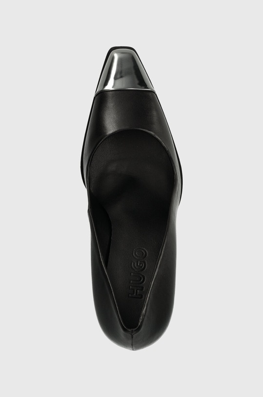 HUGO czółenka skórzane Tarah czarny 50513297.001