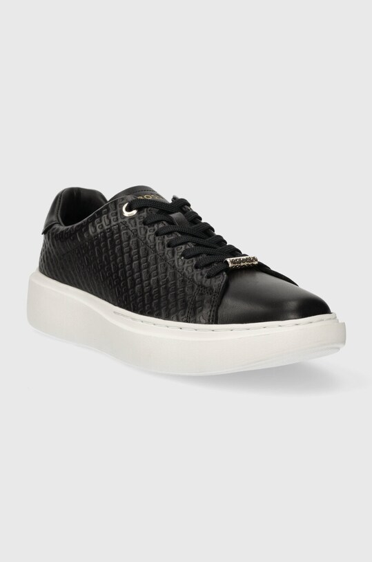 Шкіряні кросівки BOSS Amber 50513433.001 чорний SS24