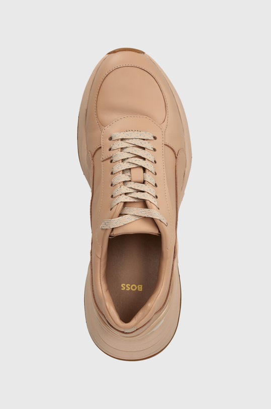 Kožne tenisice BOSS Noa bež 50513441.230