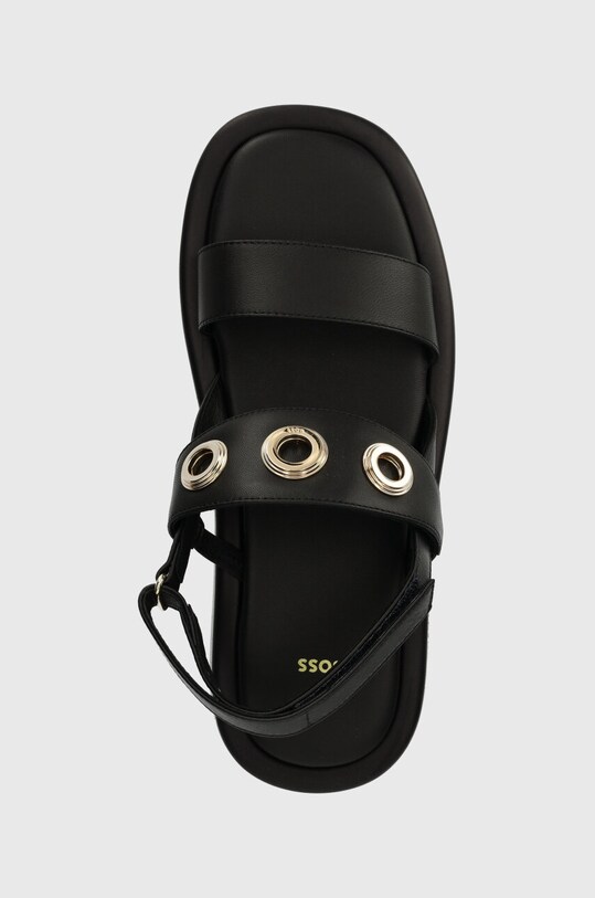BOSS sandale de piele Scarlet negru 50513299.001