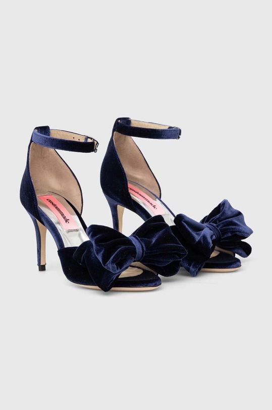 Custommade sandali Marita Velvet 998620031.478 blu navy SS24