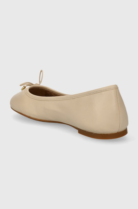 Obuwie Lauren Ralph Lauren baleriny skórzane Jayna 802940728001.250 beżowy