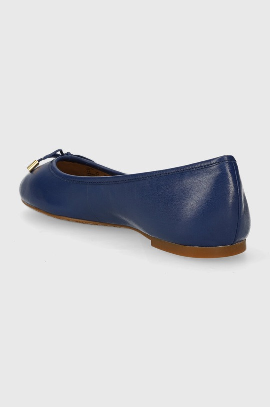 Obuwie Lauren Ralph Lauren baleriny skórzane Jayna 802940728002.400 granatowy