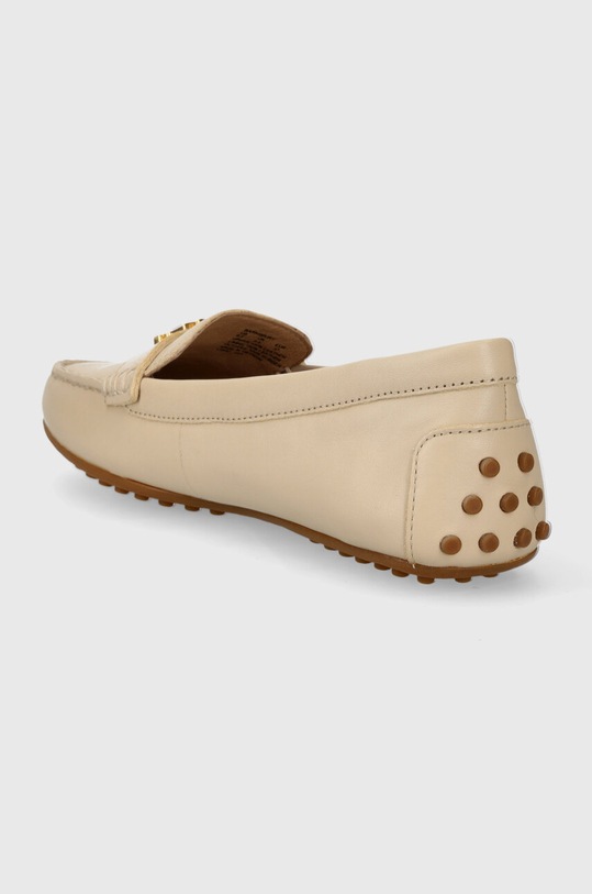 Obuwie Lauren Ralph Lauren mokasyny skórzane Barnsbury 802852847014.250 beżowy