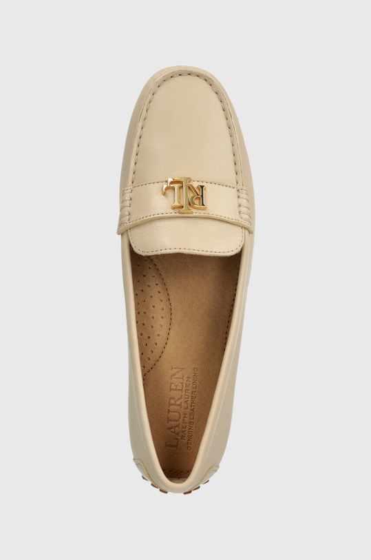 Lauren Ralph Lauren mokasyny skórzane Barnsbury beżowy 802852847014.250
