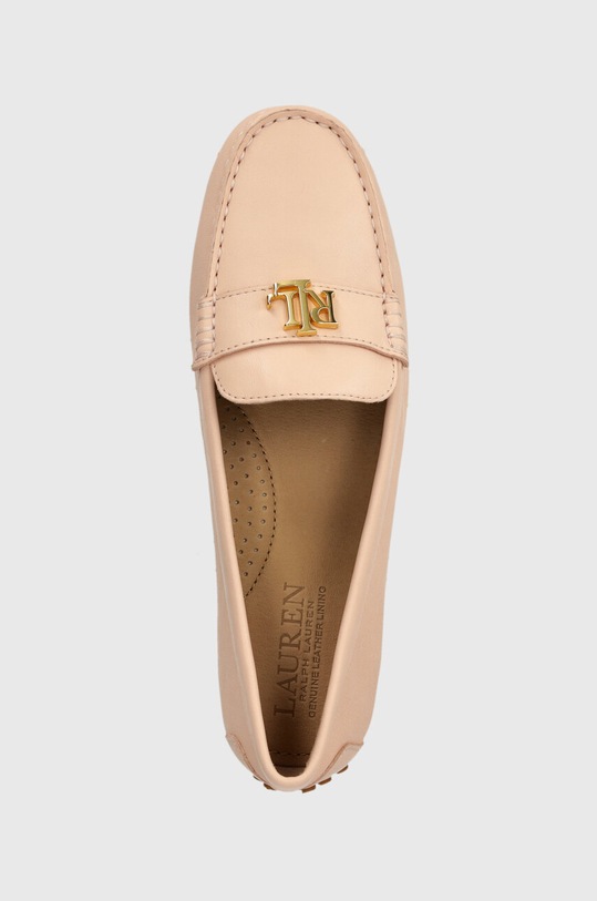 Lauren Ralph Lauren mokasyny skórzane Barnsbury różowy 802852847015.830