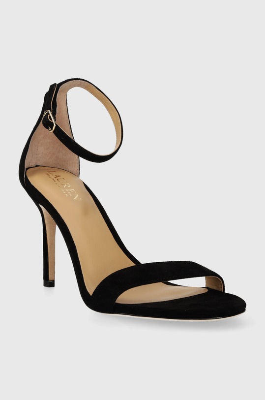 Lauren Ralph Lauren szpilki zamszowe Allie 802916355002.001 czarny SS24