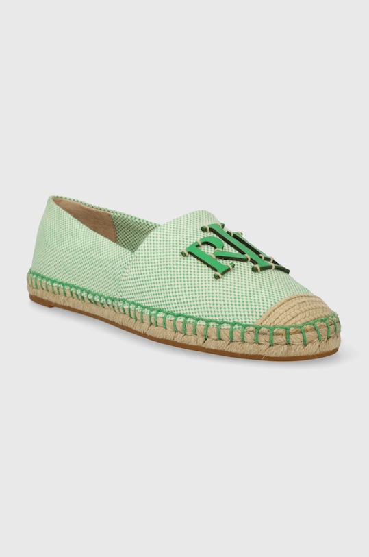 Espadrilky Lauren Ralph Lauren Cameryn Logo 802920405003.300 zelená SS24