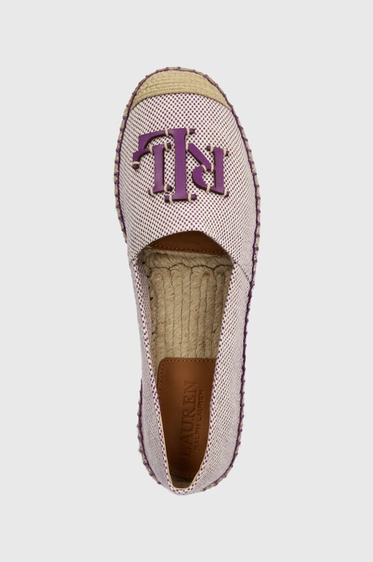 Еспадрилі Lauren Ralph Lauren Cameryn Logo фіолетовий 802920405005.500