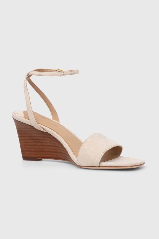 Lauren Ralph sandali in camoscio Katherine 802920416003.250 beige SS24
