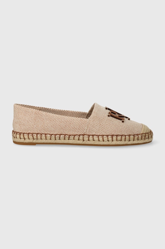 Lauren Ralph Lauren espadryle Cameryn Logo płaski brązowy 802927400001.200