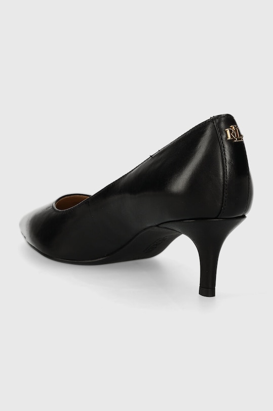 Încălțăminte Lauren Ralph Lauren stilettos de piele Adrienne 802940572001.001 negru