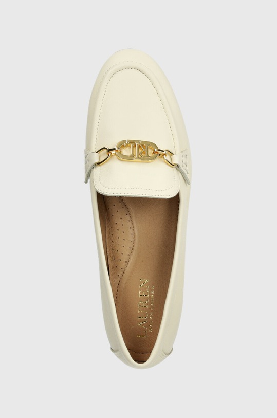 Lauren Ralph Lauren mokasyny skórzane Averi beżowy 802834983003.101