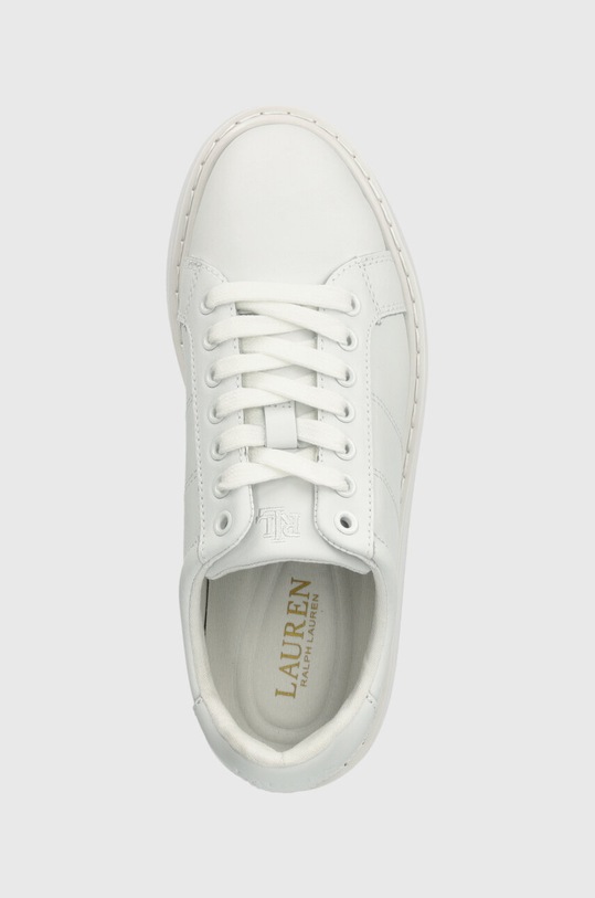 Lauren Ralph Lauren sneakersy skórzane Angeline 4 biały 802875887001.100