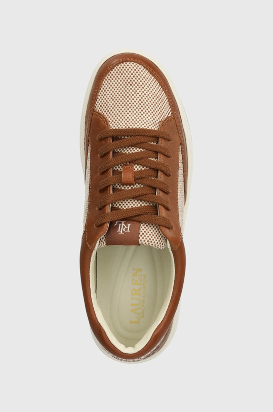 Tenisky Lauren Ralph Lauren Hailey 4 hnědá 802929571002.200