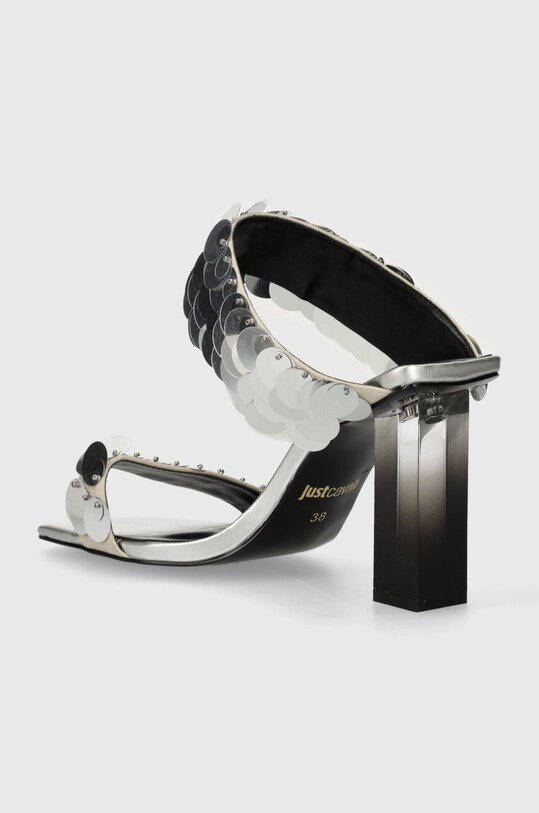 Взуття Шльопанці Just Cavalli 76RA3S31ZSA37900 срібний