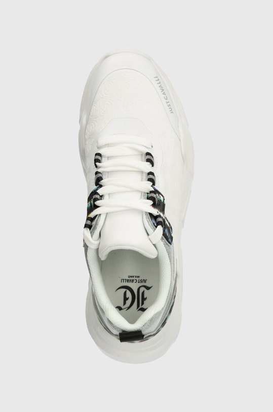 Just Cavalli sneakers alb 76RA3SL3ZSA66003