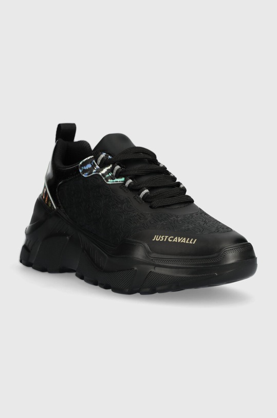 Just Cavalli sneakers 76RA3SL3ZSA66899 negru SS24