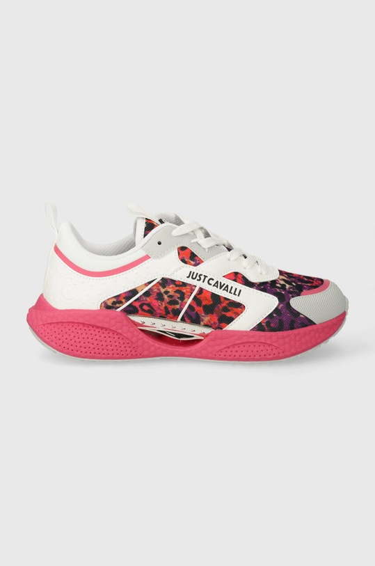Just Cavalli sneakersy imitacja skóry licowej multicolor 76RA3SH8ZSA70QU6