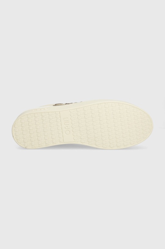 Liu Jo sneakersy skórzane SILVIA 93 BA4041PX026S1185 beżowy