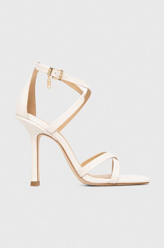 MICHAEL Michael Kors sandały skórzane Celia pozostałe beżowy 40H3CIHS1L.289