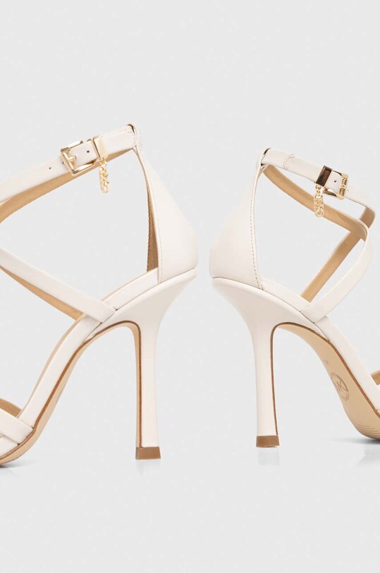 Obuwie MICHAEL Michael Kors sandały skórzane Celia 40H3CIHS1L.289 beżowy