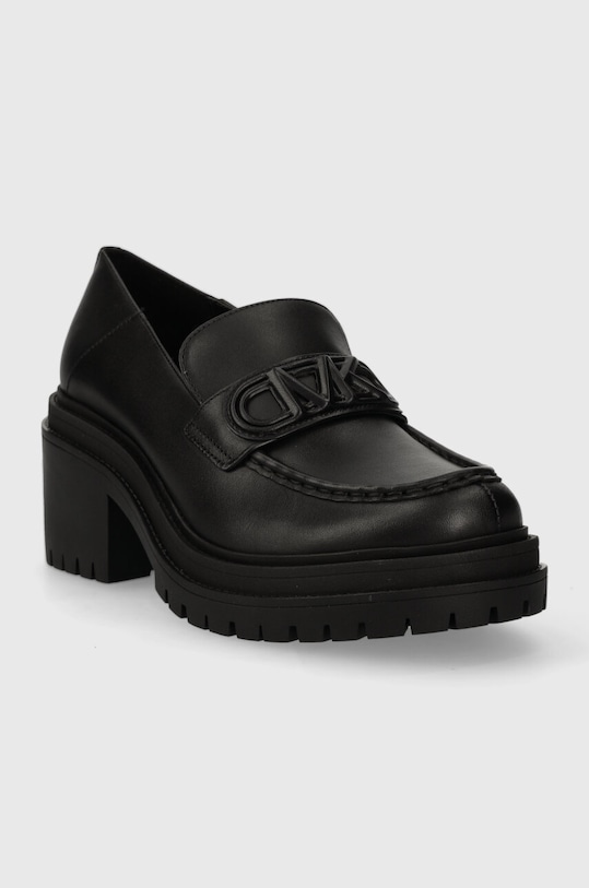 Kožené mokasíny MICHAEL Michael Kors Rocco 40H3RCMP1L.001 černá SS24