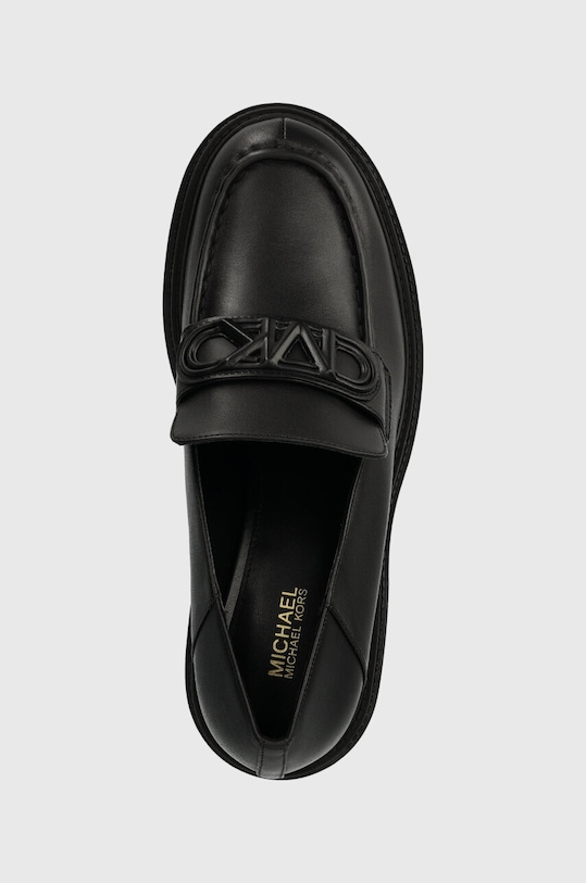 Kožené mokasíny MICHAEL Michael Kors Rocco černá 40H3RCMP1L.001