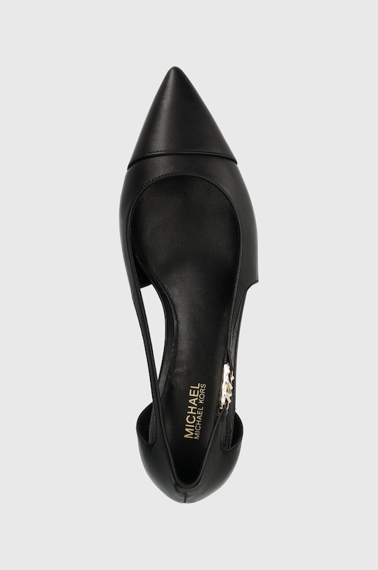 Kožené lodičky MICHAEL Michael Kors Veronica černá 40H3VRMP1L.001