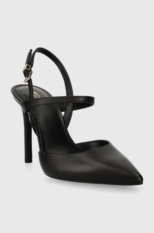 MICHAEL Michael Kors szpilki skórzane Ava 40R4AVHP1L.001 czarny SS24