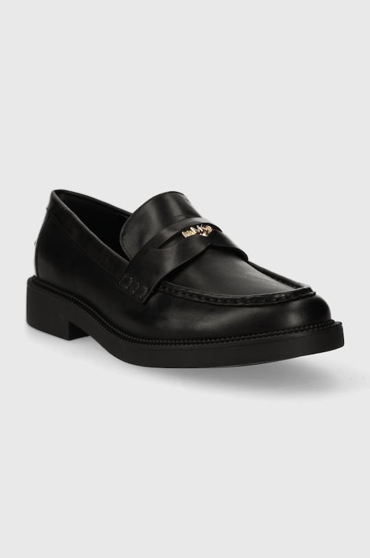 MICHAEL Michael Kors mokasyny skórzane Eden 40R4EDMP1L.001 czarny SS24