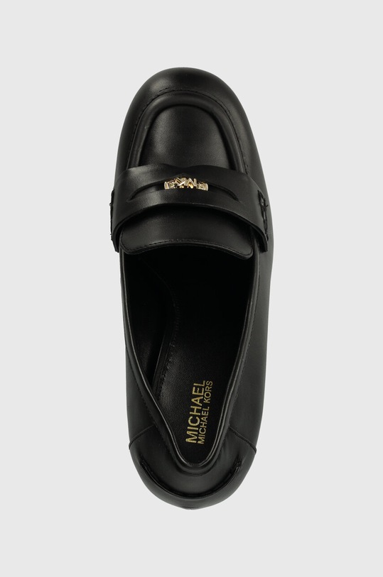 MICHAEL Michael Kors czółenka skórzane Eden czarny 40R4EDMP3L.001