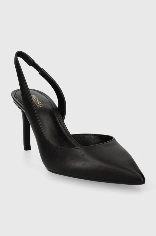 MICHAEL Michael Kors szpilki skórzane Alina 40R4HNMP1L.001 czarny SS25
