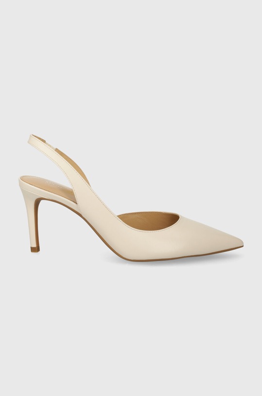 Шкіряні туфлі MICHAEL Michael Kors Alina шпилька бежевий 40R4HNMP1L.289