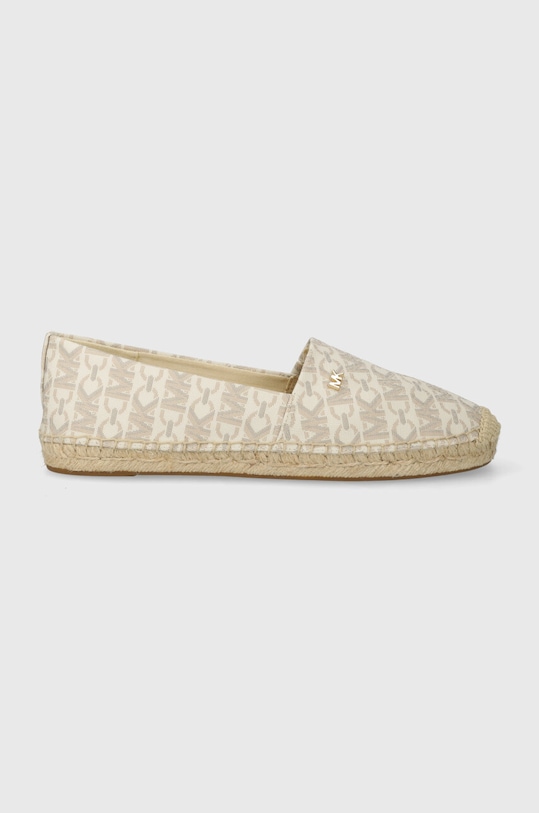 Еспадрилі MICHAEL Michael Kors Kendrick імітація лицьової шкіри бежевий 40R4KNFP1B.150