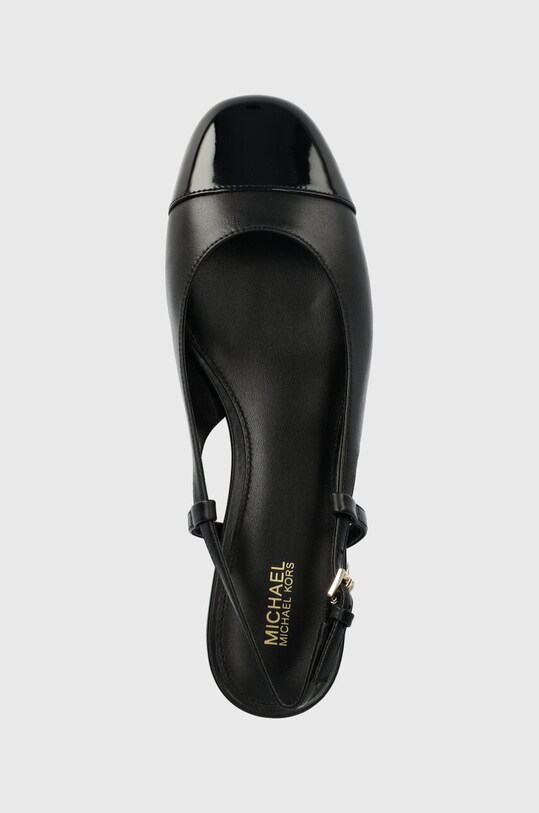 MICHAEL Michael Kors balerrine in pelle Perla nero 40R4PLFP1L.001